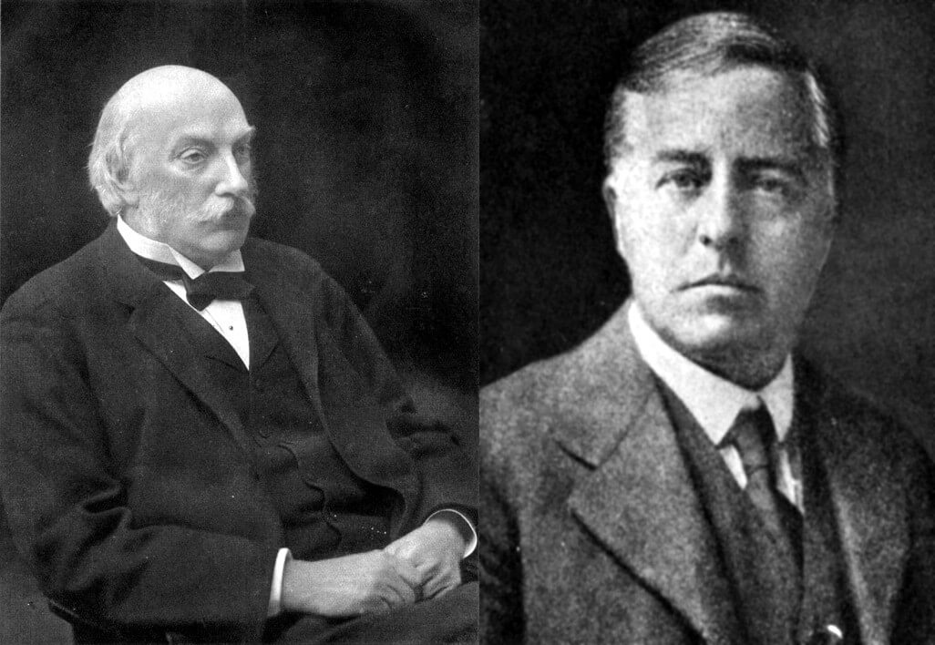 Джон Уильям Стретт, лорд Рэлей (1942—1919) и Джеймс Хопвуд Джинс (1877—1946)